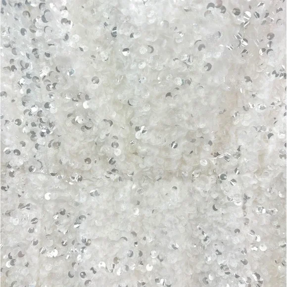 NWT Helsi Leslie Strapless Sequin Midi Dress White - Size Small -Retails $395 - Picture 8 of 16